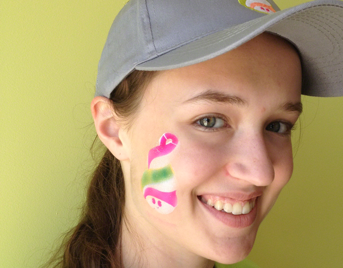 Big Grins Airbrush Face Painting Menchies Grand Opening