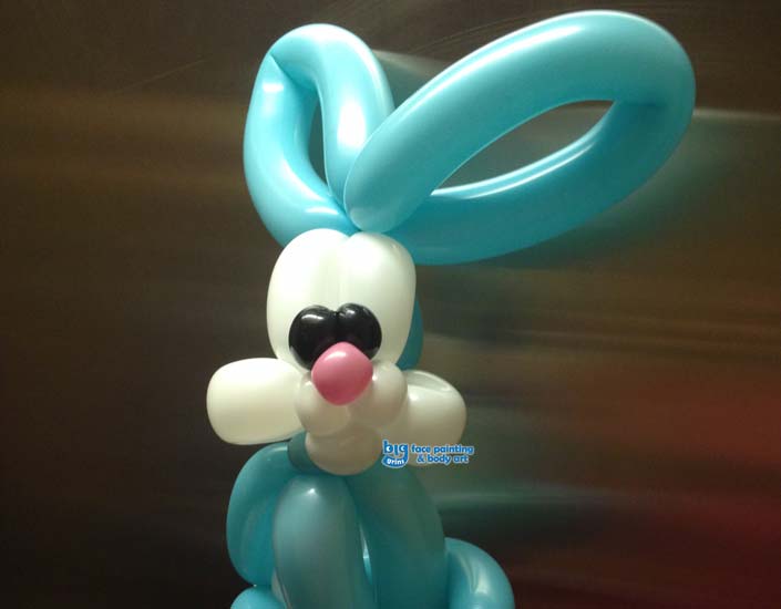 Big Grins Balloon Twisting Easter Bunny