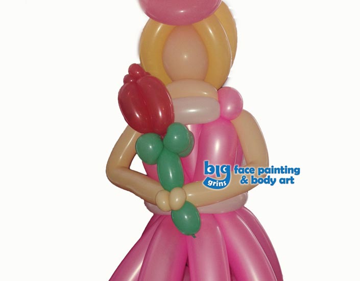 Big Grins Balloon Twisting Princess